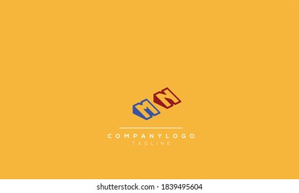 Alphabet letters Initials Monogram logo  mn,nm,m AND  n