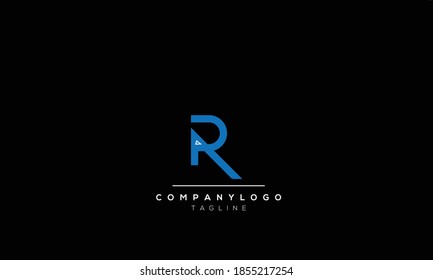 Alphabet letters Initials Monogram logo  ar, ra,a AND  r