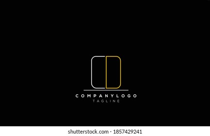 Alphabet letters Initials Monogram logo C AND D