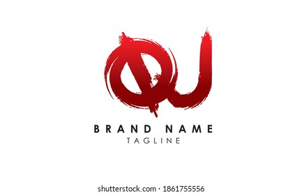 Alphabet letters Initials Monogram logo QJ, JQ, Q and J