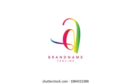 Alphabet letters Initials Monogram logo A,A INITIAL, A letter