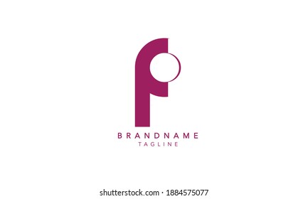 Letras alfabéticas Iniciales logotipo de monograma FO,FO INITIAL, carta FO, F y O