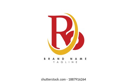 Alphabet letters Initials Monogram logo RO, OR, R and O