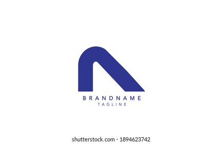 Alphabet letters Initials Monogram logo N,N INITIAL, N letter 