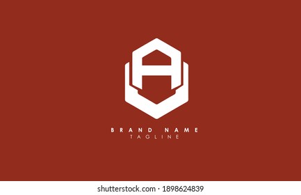 Alphabet letters Initial Monogram Logo AV, VA, A und V