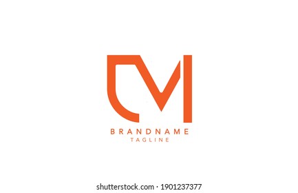 Alphabet letters Initial Monogram logo JM,JM INITIAL, JM Letter, J und M