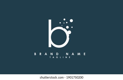 Alphabet letters Initial Monogram Logo LB, BL, L und B
