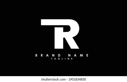 Alphabet Letters Initials Monogram Logo Tr Stock Vector (Royalty Free ...