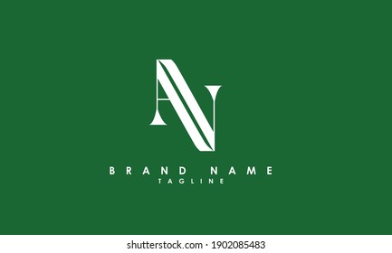 Alphabet letters Initials Monogram logo AV, VA, A  and V