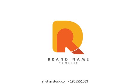 Alphabet letters Initials Monogram logo DR, RD, D and R