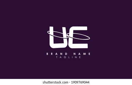 Alphabet letters Initials Monogram logo UC, CU, U and C