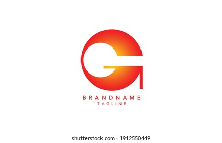 Alphabet letters Initials Monogram logo G,G INITIAL, G letter 