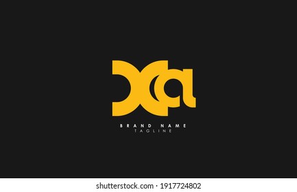 Alphabet letters Initials Monogram logo XA, AX, X and A