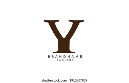 Alphabet letters Initials Monogram logo YV,YV INITIAL, YV letter , Y and V