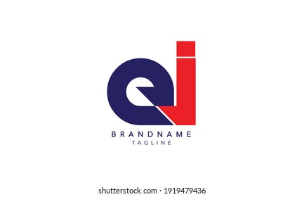 Alphabet letters Initials Monogram logo EJ,EJ INITIAL, EJ letter , E and J