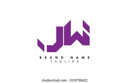 Jw Initials Images Stock Photos Vectors Shutterstock