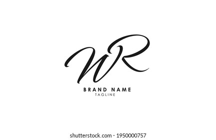 938 Wr monogram Images, Stock Photos & Vectors | Shutterstock