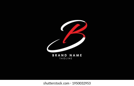 Alphabet letters Initials Monogram logo BK, KB, B and K