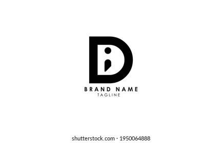 Letras alfabéticas Iniciales Logotipo Monograma LD, DL, L y D