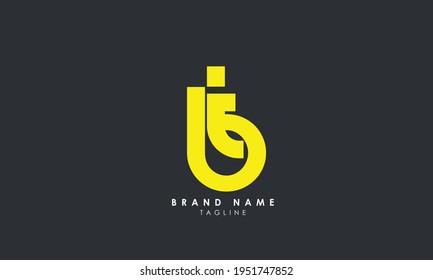 Alphabet Letters Initials Monogram Logo Tb Stock Vector (Royalty Free ...