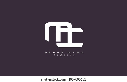 Alphabet letters Initials Monogram logo MC, CM, M and C
