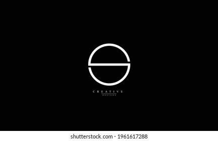 Alphabet letters Initials Monogram logo S