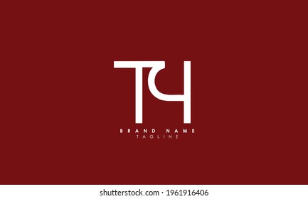 Letras alfabéticas Iniciales Logotipo de monograma TY, YT, T e Y