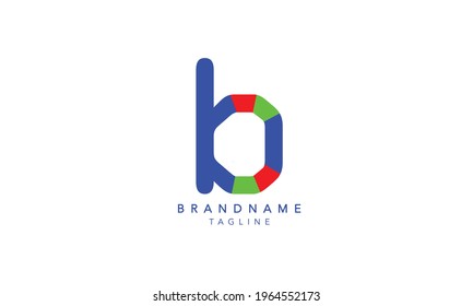 Alphabet letters Initials Monogram logo B,B INITIAL, B letter 