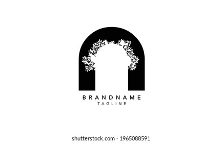 Alphabet letters Initials Monogram logo N,N INITIAL, N letter 