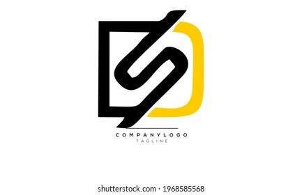 Alphabet letters Initials Monogram logo S, S INITIAL, S letter