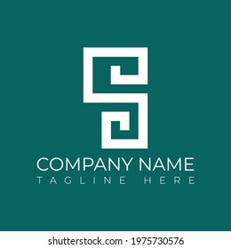 Alphabet letters Initials Monogram logo S