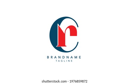 Alphabet letters Initials Monogram logo CR,CR INITIAL, CR letter , C and R