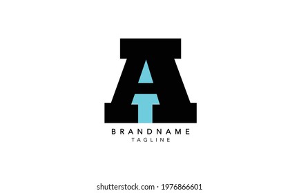 Alphabet letters Initials Monogram logo A,A INITIAL, A letter 