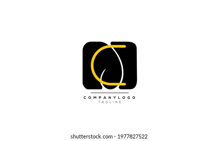 Alphabet letters Initials Monogram logo CM, CM INITIAL, CM letter
