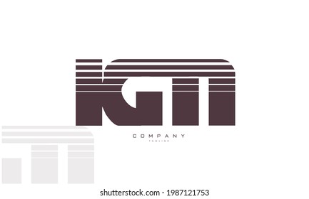 Alphabet letters Initials Monogram logo KM, MK, K and M