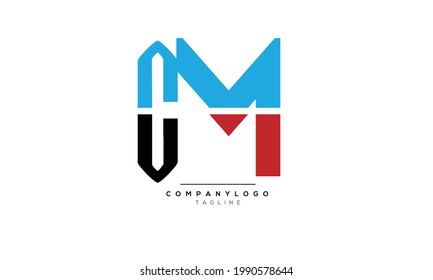 Letras alfabéticas Iniciales Monograma CM, CM INITIAL, letra CM