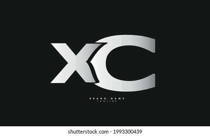 Alphabet letters Initials Monogram logo XC, CX, X and C
