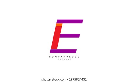 Alphabet letters Initials Monogram logo IE, IE INITIAL, IE letter