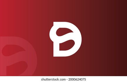 Letras alfabéticas Iniciales Monograma SD, DS, S y D