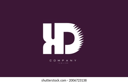 Alphabet letters Initials Monogram logo XD, DX, X and D