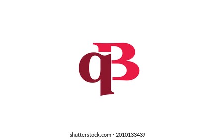 Alphabet letters Initial Monogram Logo QB, BQ, Q und B