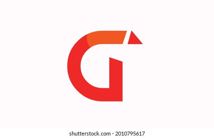Alphabet letters Initials Monogram logo GI, IG, G and I