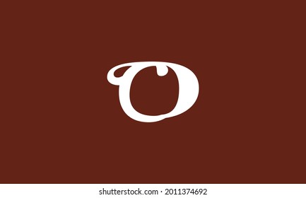 Alphabet letters Initial Monogram Logo CO, OC, C und O