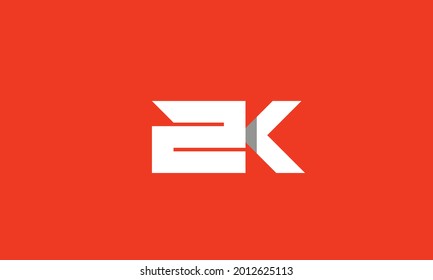 Alphabet letters Initials Monogram logo SK, KS, S and K