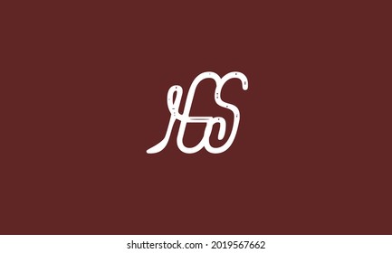Alphabet letters Initials Monogram logo GS, SG, G and S