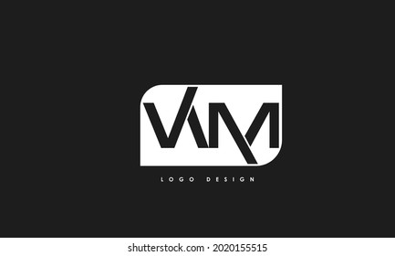 Alphabet letters Initials Monogram logo WM, MW, W and M