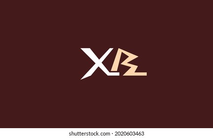 Alphabet letters Initial Monogram Logo XB, BX, X und B