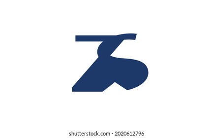 Alphabet letters Initials Monogram logo ZS, SZ, Z and S