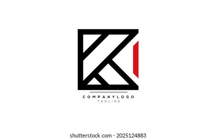 Alphabet letters Initials Monogram logo K, K INITIAL, K letter