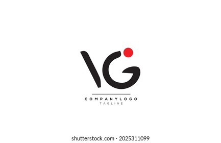Alphabet letters Initials Monogram logo VG, VG INITIAL, VG letter
